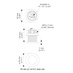 Airmar SS75M 0°/12°/20° tilt